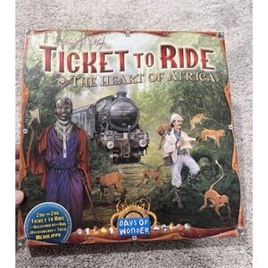 Ticket To Ride: The Heart of Africa Board Game Expansion Complete Days of Wonder